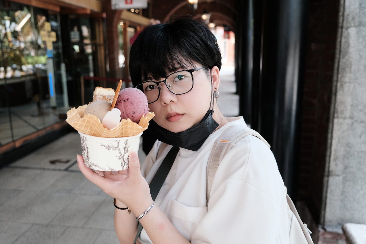 老街上的那球冰淇淋 🍨