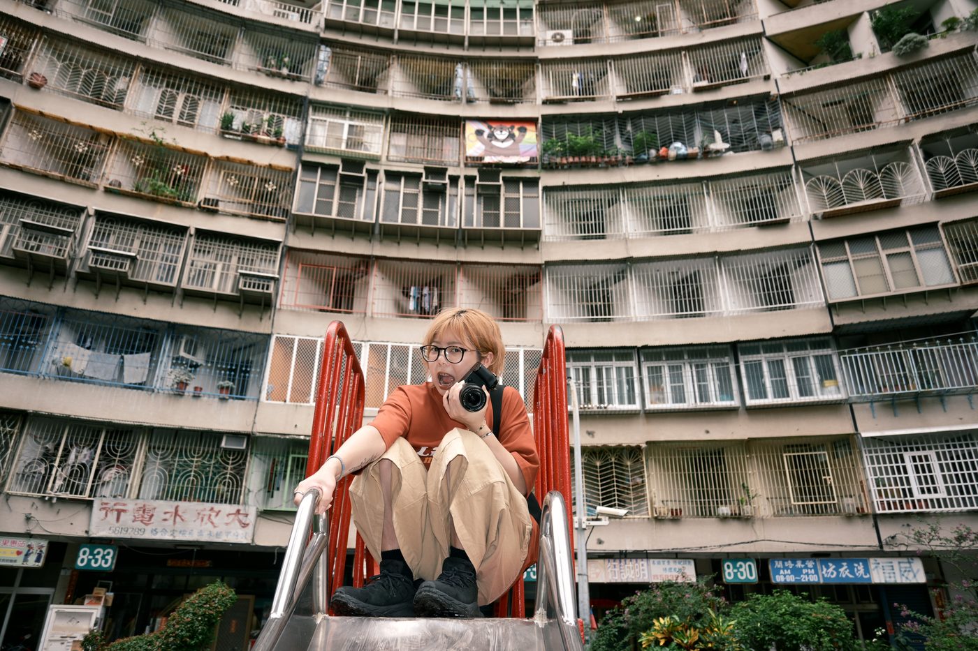 城市裡的秘密階梯 🌆