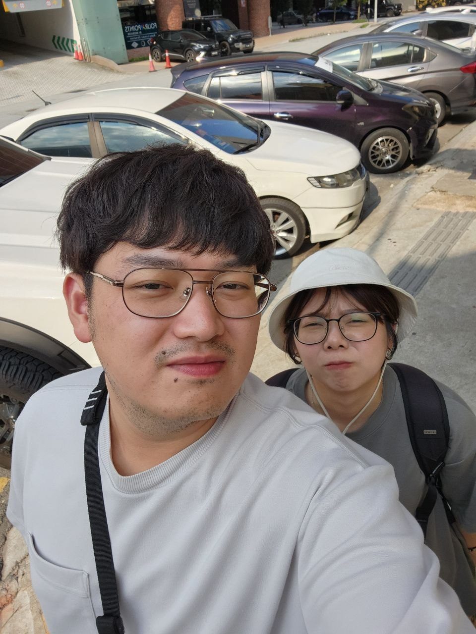 停車場裡的鬼臉 🤪